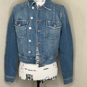 479 - Black Orchid NWT Blue Denim Jacket, Size Small